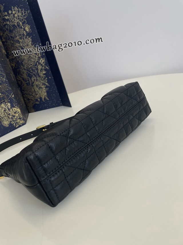 Dior专柜新款迪奥高仿原单Miss Caro秋冬系列水饺包腋下包 djfk1271